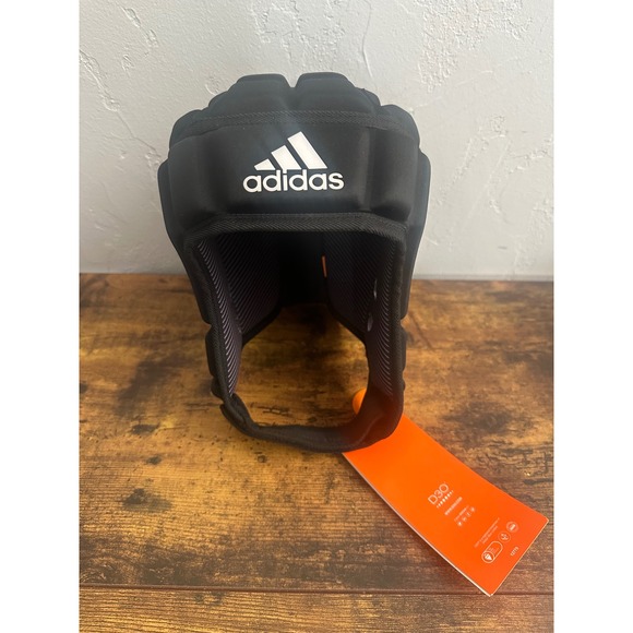 Adidas Rugby Headguard Adult L D3O Trusted Impact Protection Black - Picture 1 of 6